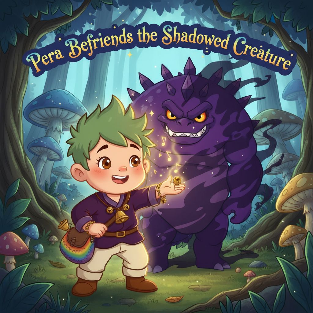 Pera Befriends the Shadowed Creature