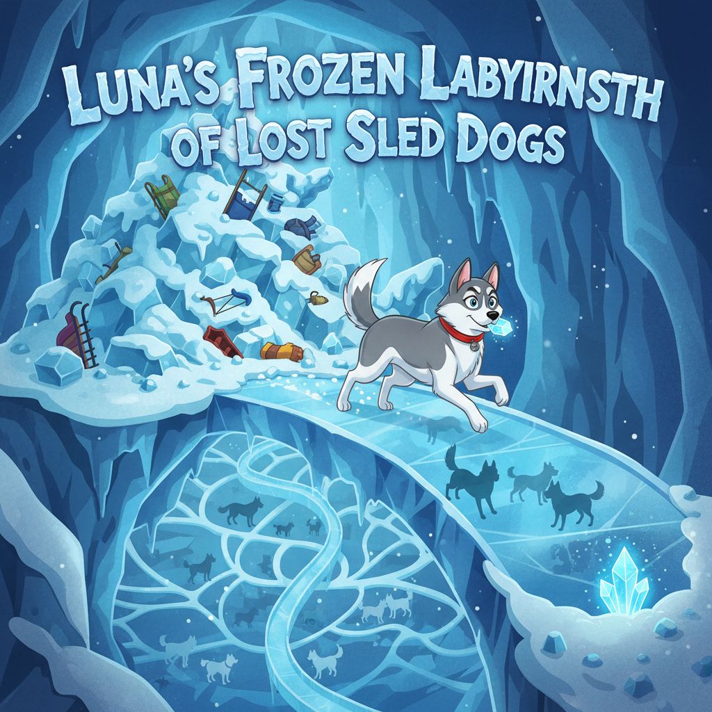 Luna's Frozen Labyrinth of Lost Sled Dogs