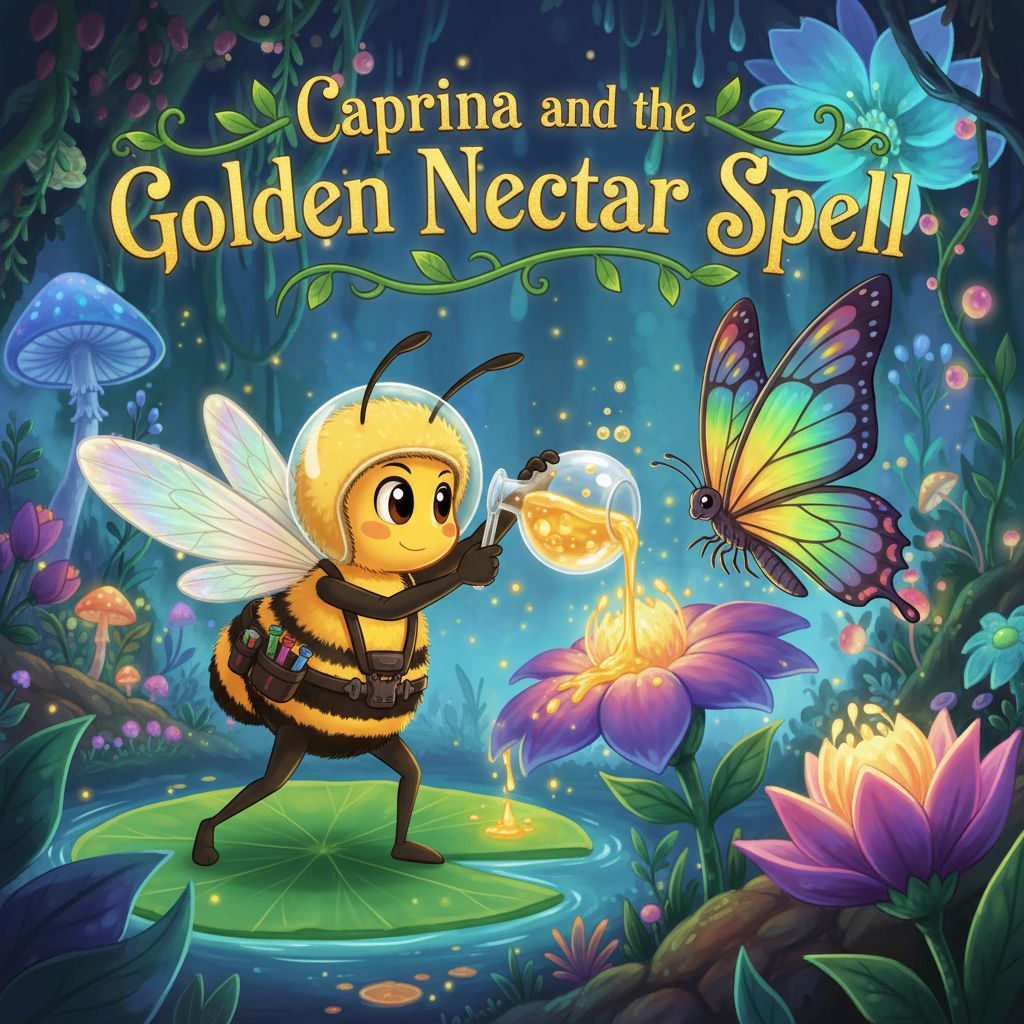 Caprina and the Golden Nectar Spell