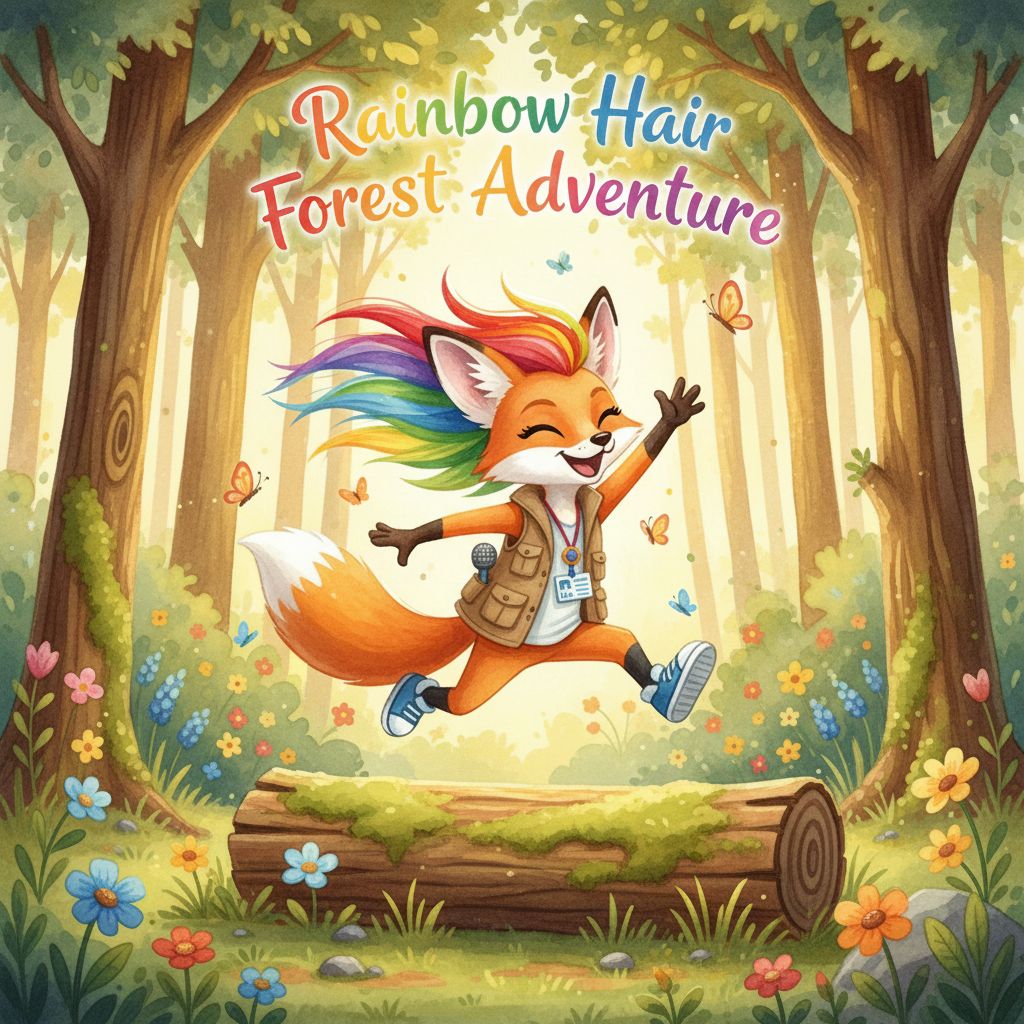 Rainbow Hair Forest Adventure