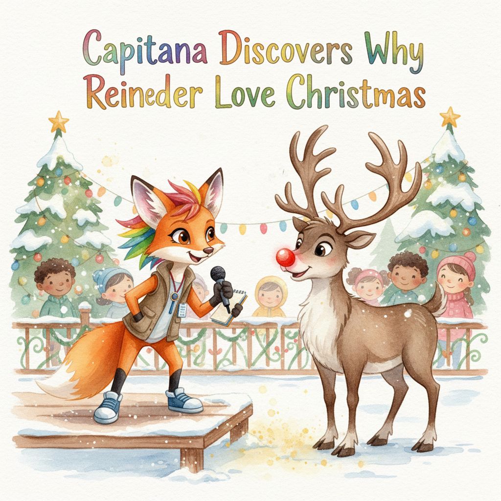 Capitana Discovers Why Reindeer Love Christmas