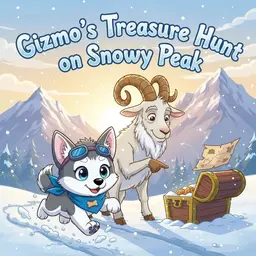 Gizmo's Treasure Hunt on Snowy Peak