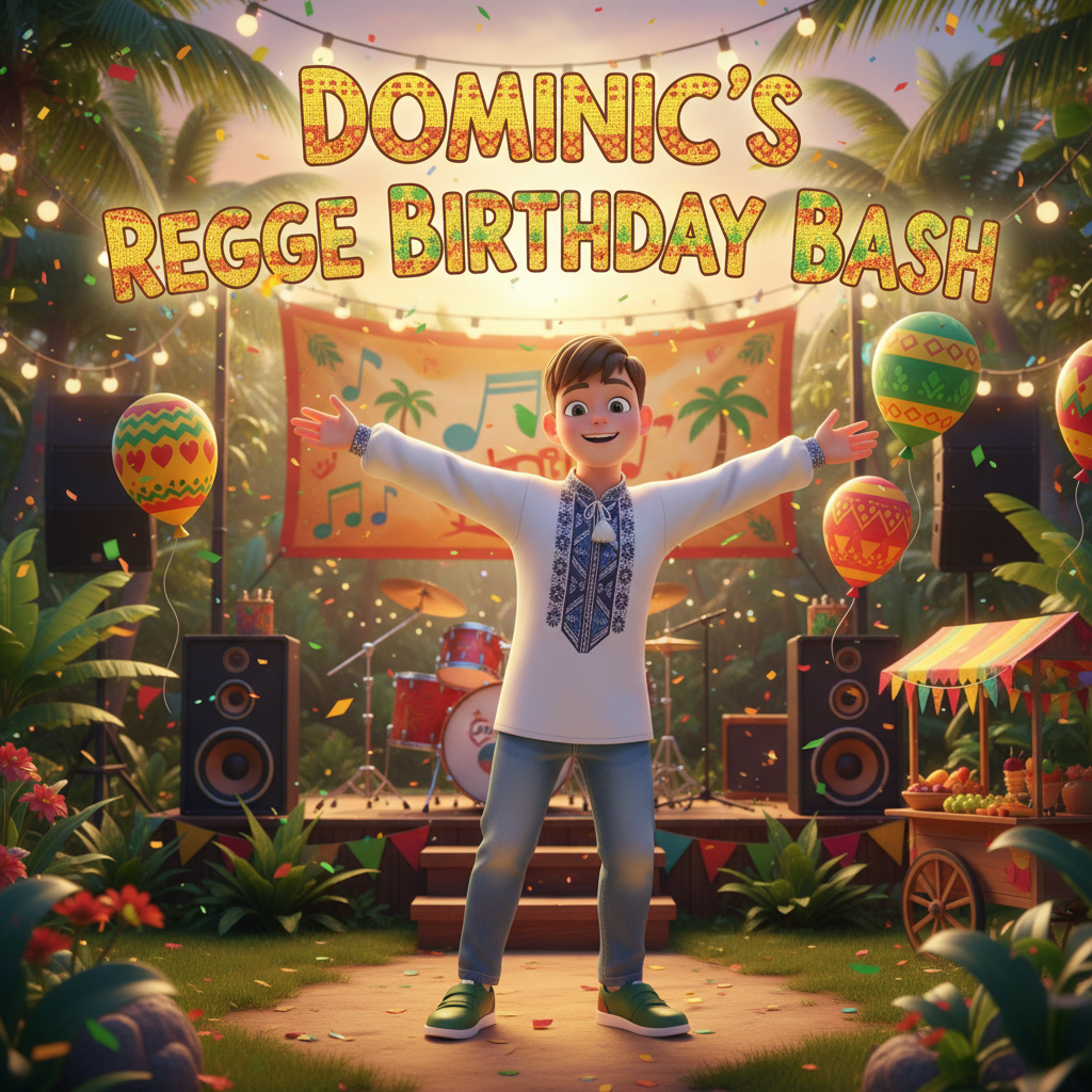 Dominic's Reggae Birthday Bash