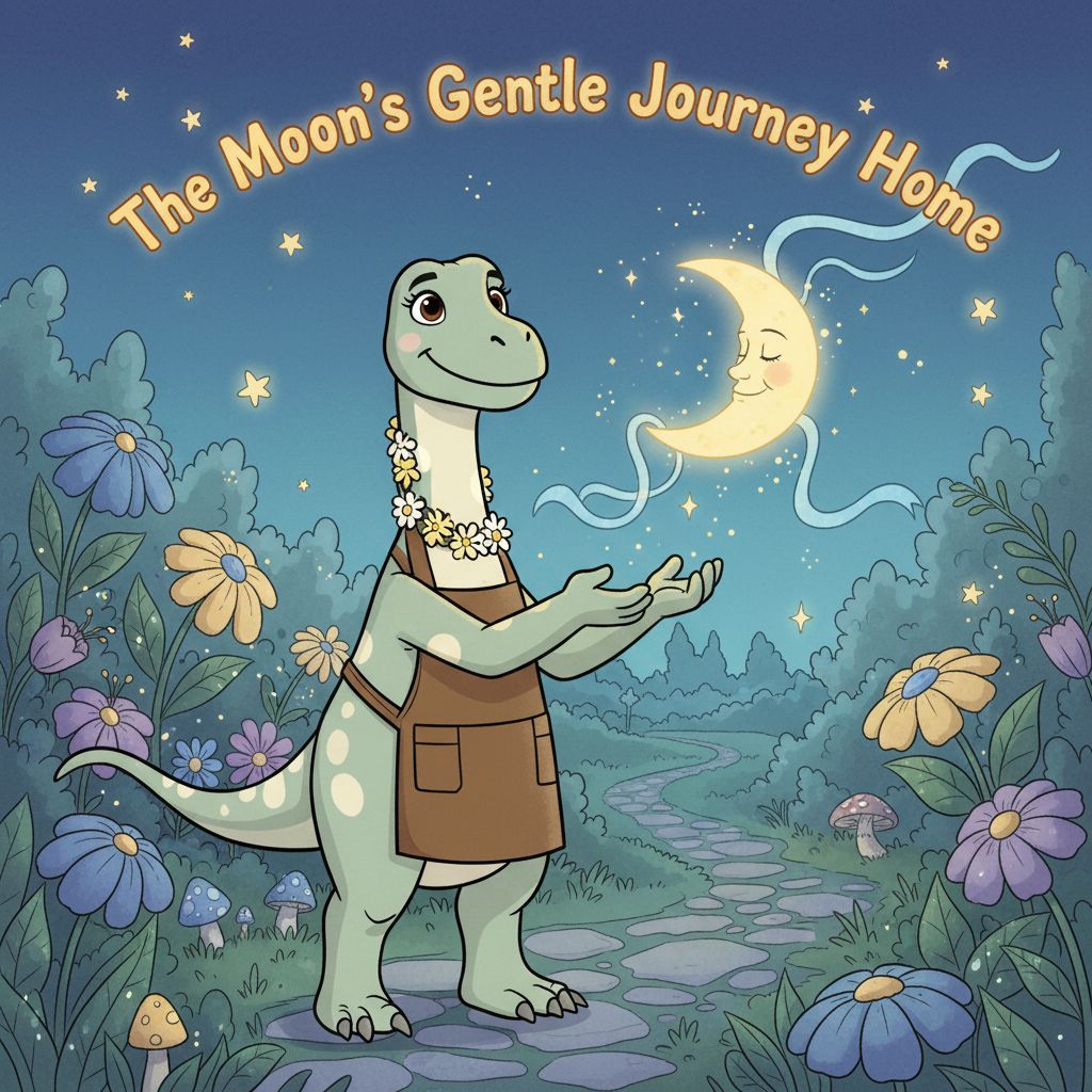 The Moon's Gentle Journey Home