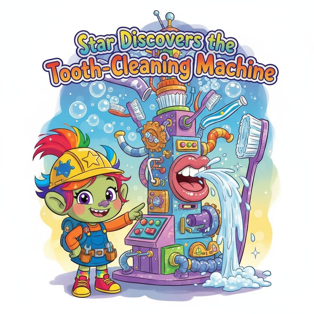 Star Discovers the Tooth-Cleaning Machine