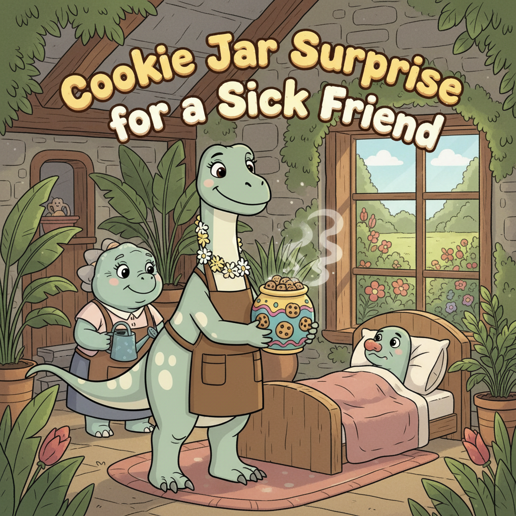 Cookie Jar Surprise for a Sick Friend