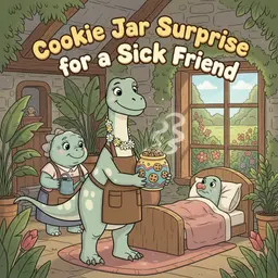 Cookie Jar Surprise for a Sick Friend