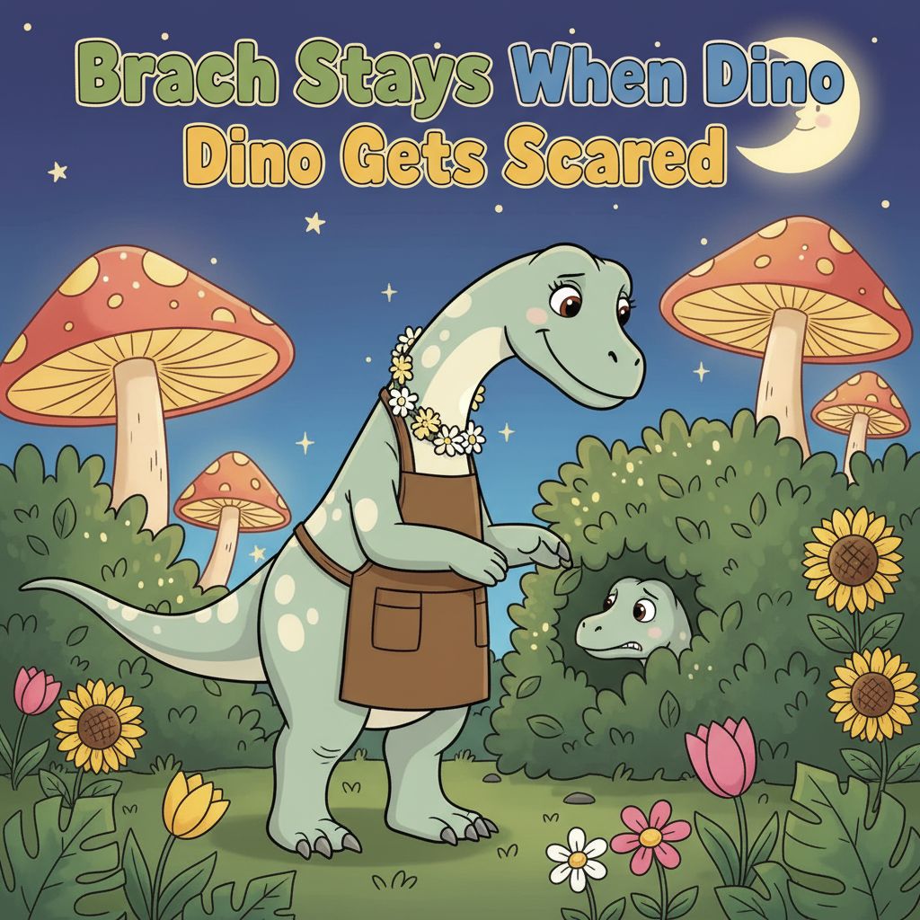Brach Stays When Dino Gets Scared