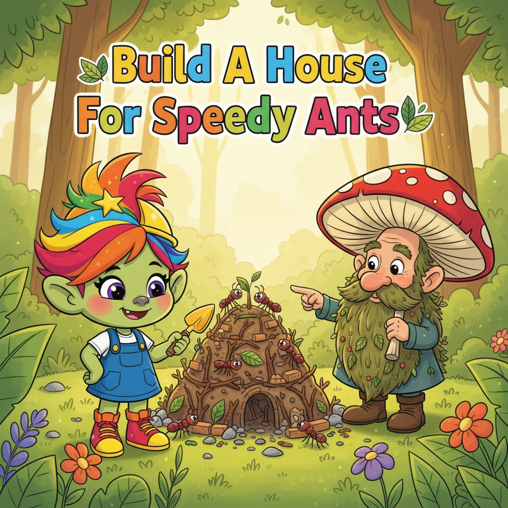 Build A House For Speedy Ants