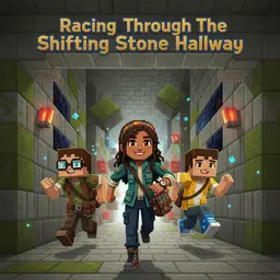 Racing Through The Shifting Stone Hallway
