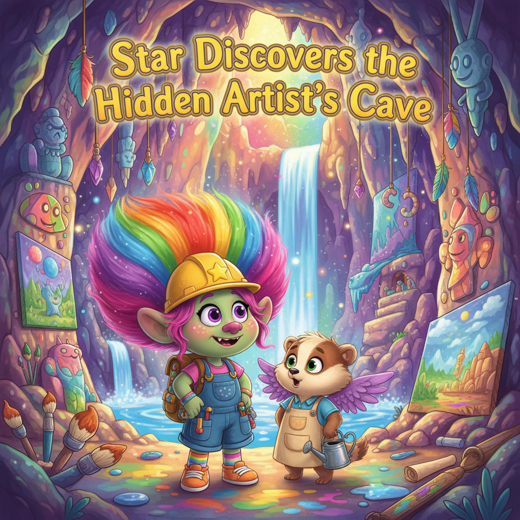 Star Discovers the Hidden Artist's Cave