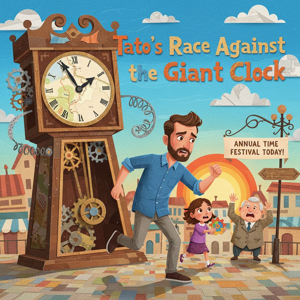 Tato's Race Against the Giant Clock