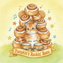 Pumpkin's Rockin' Buns