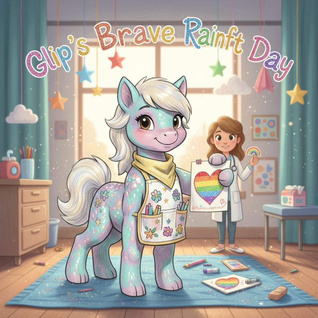 Glip's Brave Rainbow Craft Day