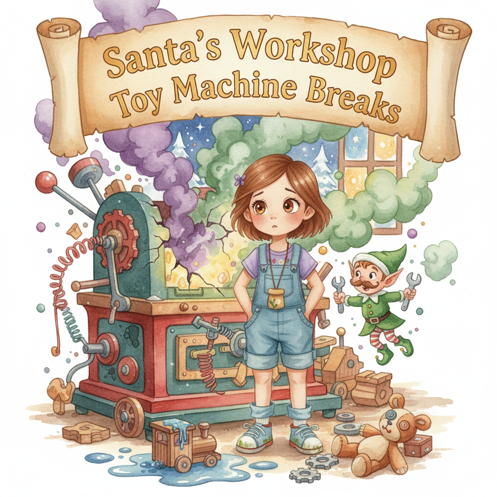Santa's Workshop Toy Machine Breaks