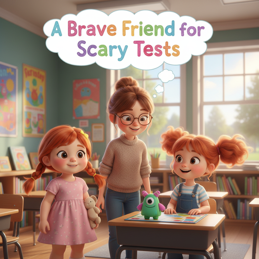 A Brave Friend for Scary Tests