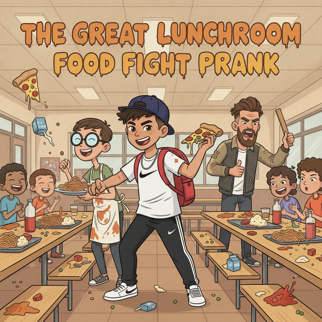 The Great Lunchroom Food Fight Prank