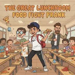 The Great Lunchroom Food Fight Prank