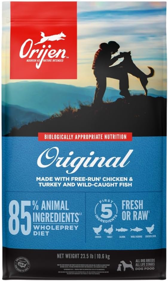 Orijen Original Grain-Free Dry Dog Food.