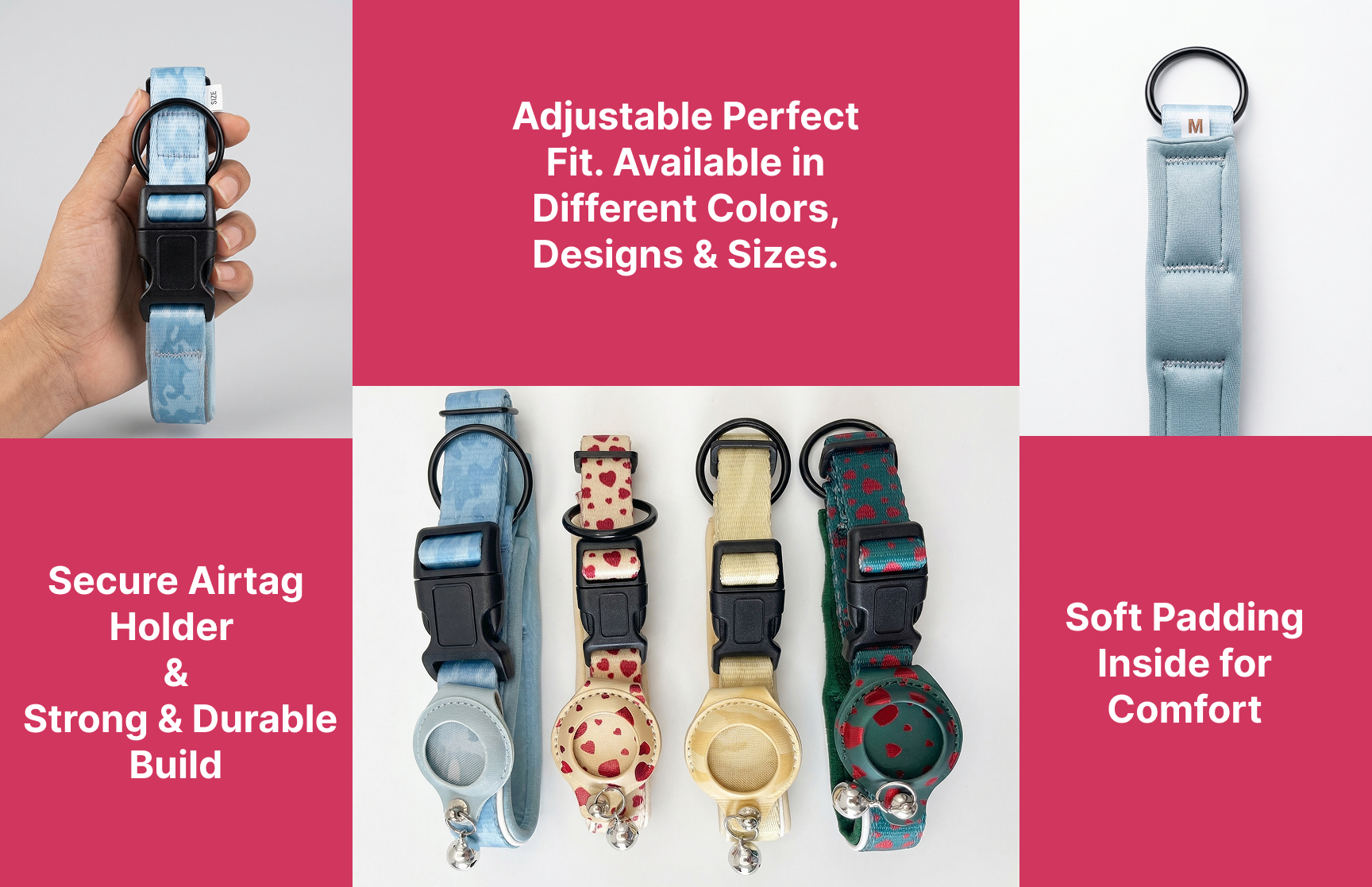 Never Lose Your Dog Again -Smart Airtag Collar Built for Safety (Luxury) — image 3 of 8