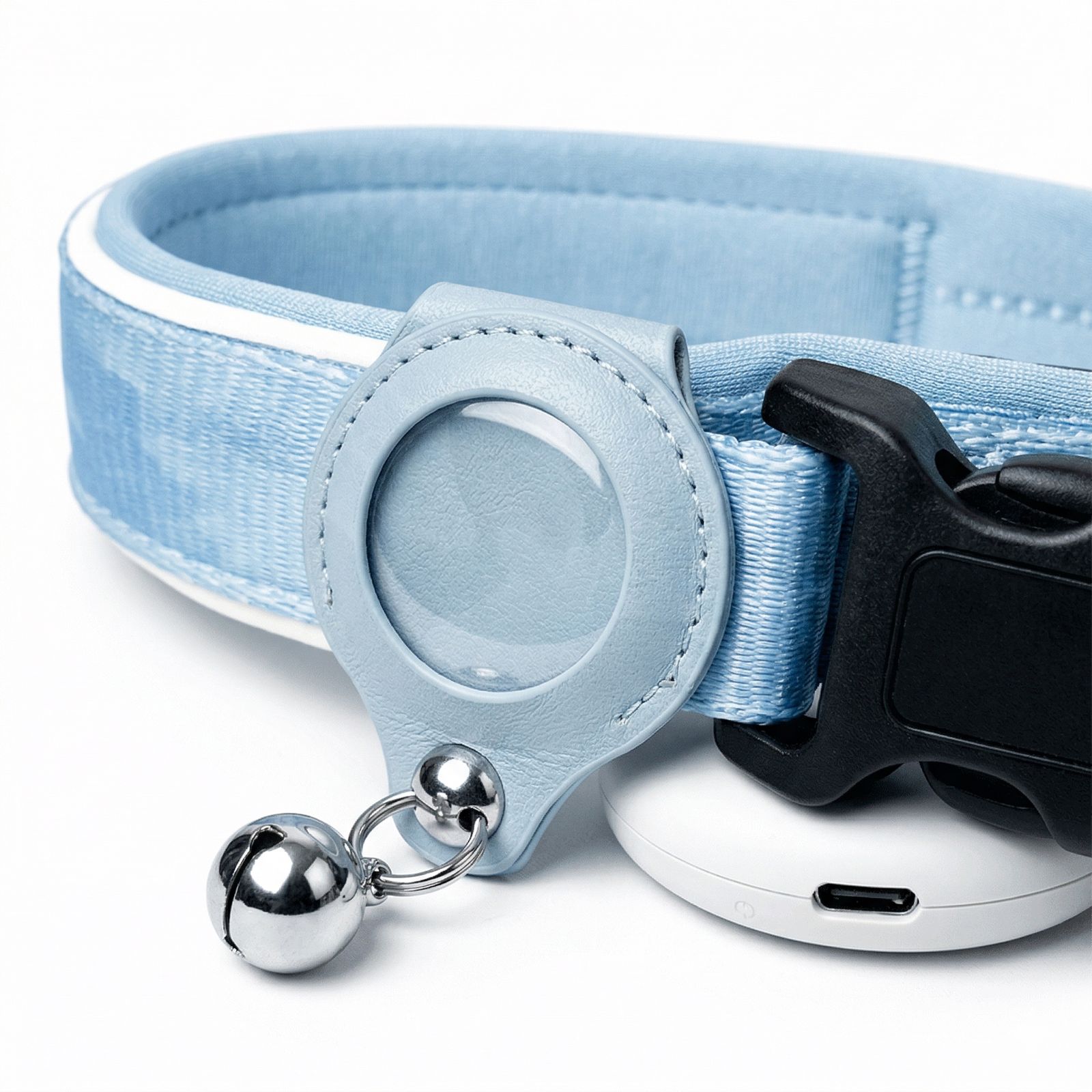 Never Lose Your Dog Again -Smart Airtag Collar Built for Safety (Luxury)