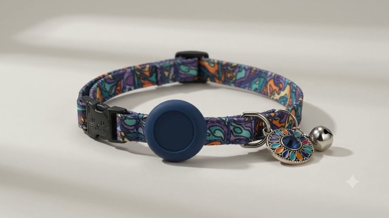 Never Lose Your Cat Again -Smart Airtag Collar Built for Safety — image 1 of 5