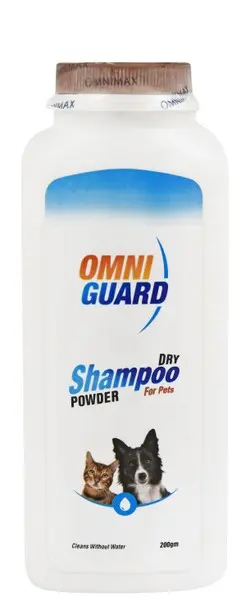 Omni Guard Dry Shampoo Different Scents for Pets 200G