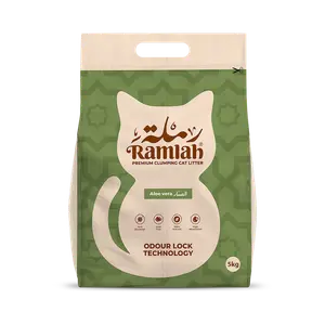 RAMLAH Premium Cat Litter Aloe Vera Scented 5 Kg