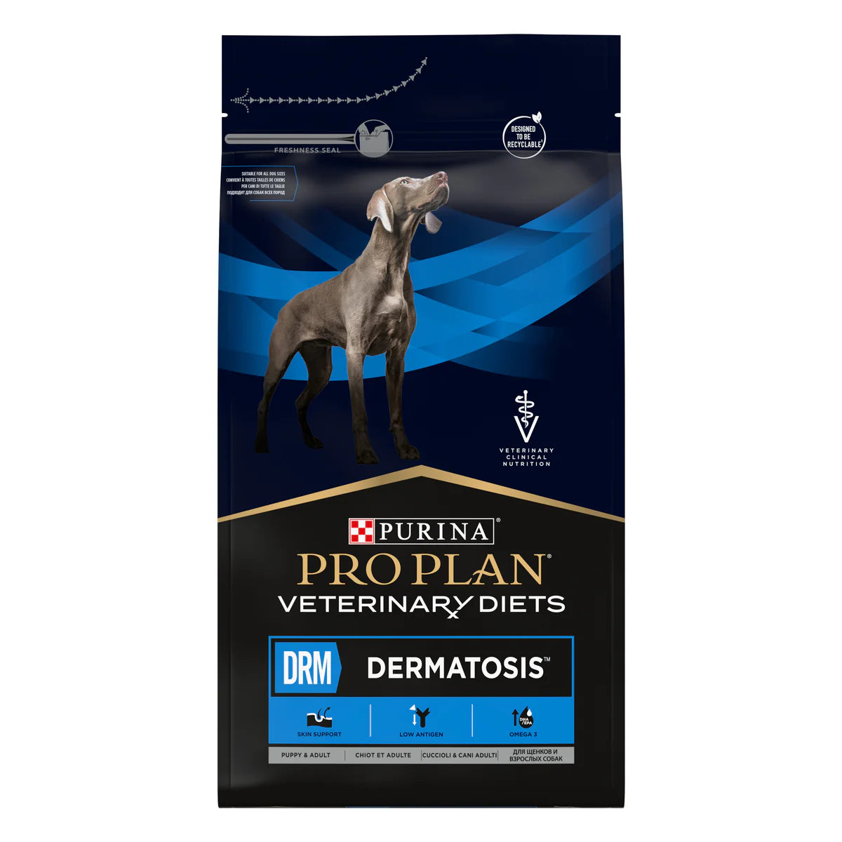 PRO PLAN® VETERINARY DIETS DRM Dermatosis Dry Dog Food 3kg