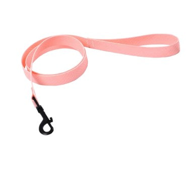 Naomi Small Light Pink Silicone Dog Leash (120x1.5cm)