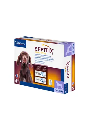 Virbac EFFITIX Spot on for medium Dogs 10-20 kg