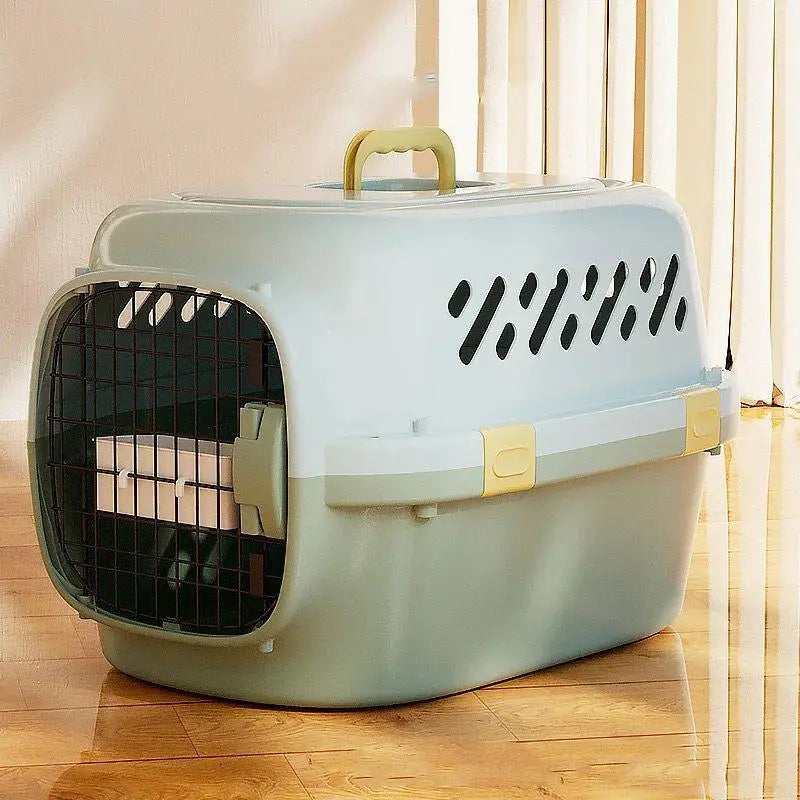 Naomi Pet Crate-L (Green)