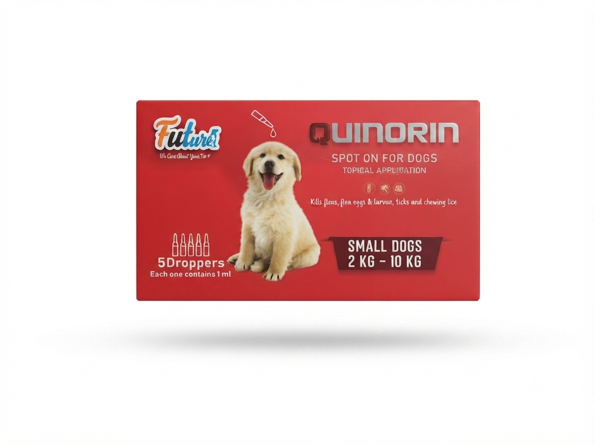 Future Quinorin Spot On for Small Dogs (2 kg - 10 kg) - 1 pipette