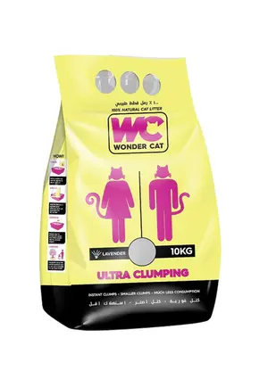 WANDER CAT ULTRA CLUMPING BABY POWDER 10KG