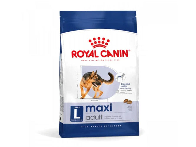 Royal Canin Dry Food for Maxi Breed Adult Dogs (15+ Months & 26-44kg) 4kg