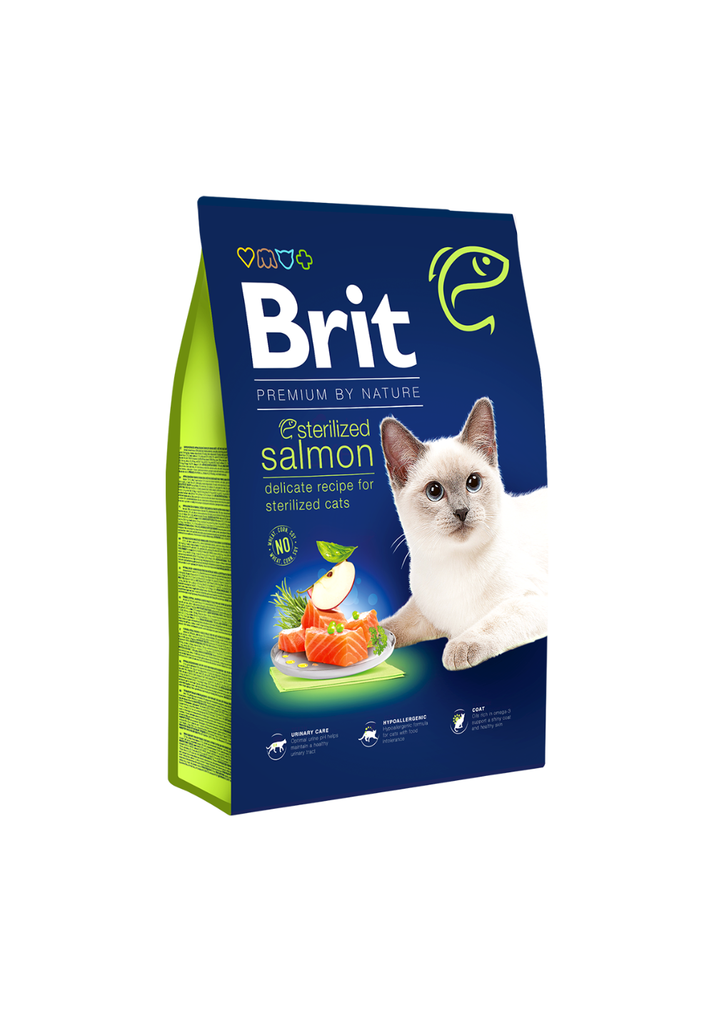 Brit Premium by Nature Cat Sterilized Salmon 1.5kg