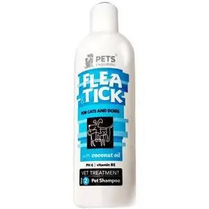 Pets Republic Flea & Tick Shampoo 500Ml - Coconut Oil