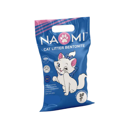 Naomi Clumping Cat Litter Lavender 5L