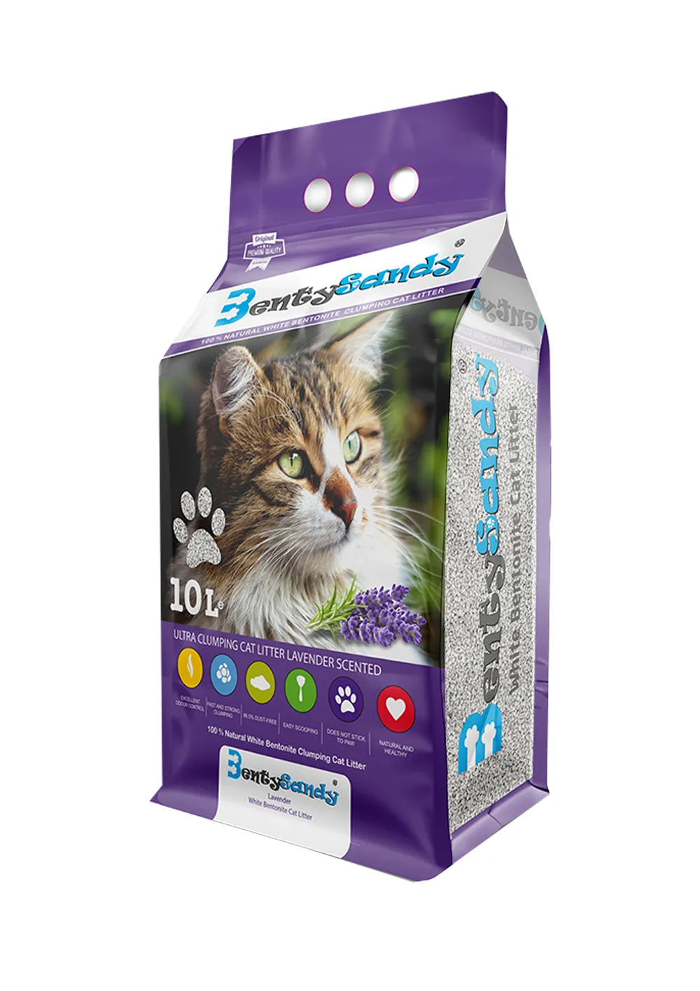 Benty sandy Litter with Lavender 10 Liter