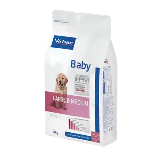 Virbac Baby Dog Food - (Medium & Large Breeds) 3 kg