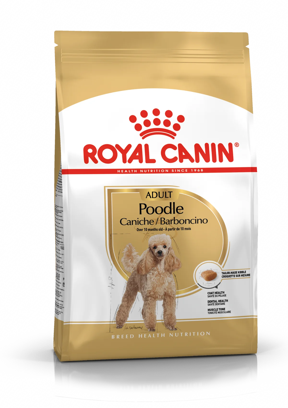Poodle Adult Dog Dry Food 3KG