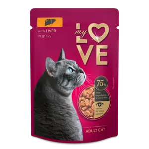 My Love Cat Wet Food Liver in Gravy - Pouch 85 gm