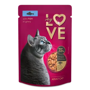 My Love Cat Wet Food Fish in Gravy - Pouch 85 gm