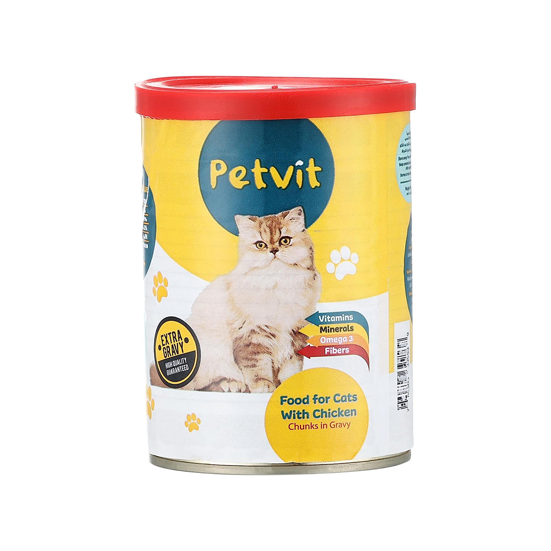 Petvit Cat Wet Food Chicken - Can 400gm