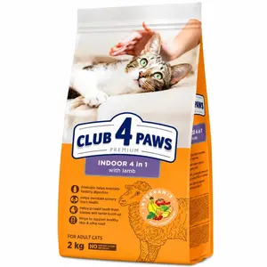 Club 4 Paws Indoor 4 in 1 Lamb 2kg