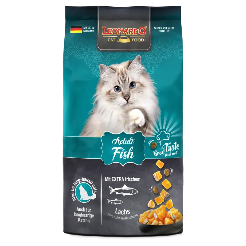 Leonardo Cat Dry Food Adult Fish 300g