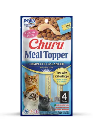 INABA Churu Meal Topper Tuna with Scallop Recipe 56g