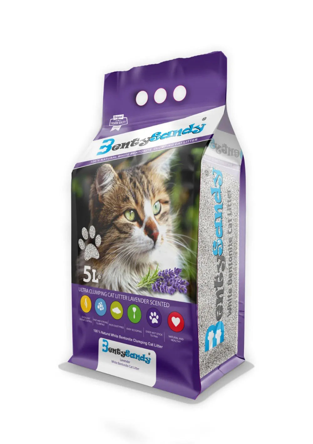 Bentysandy Litter with Lavender 5 Liter