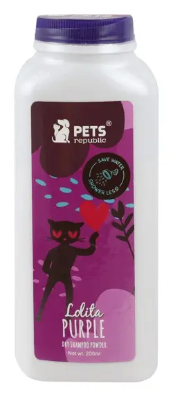 Pets Republic Dry Shampoo 200g - Lolita Purple