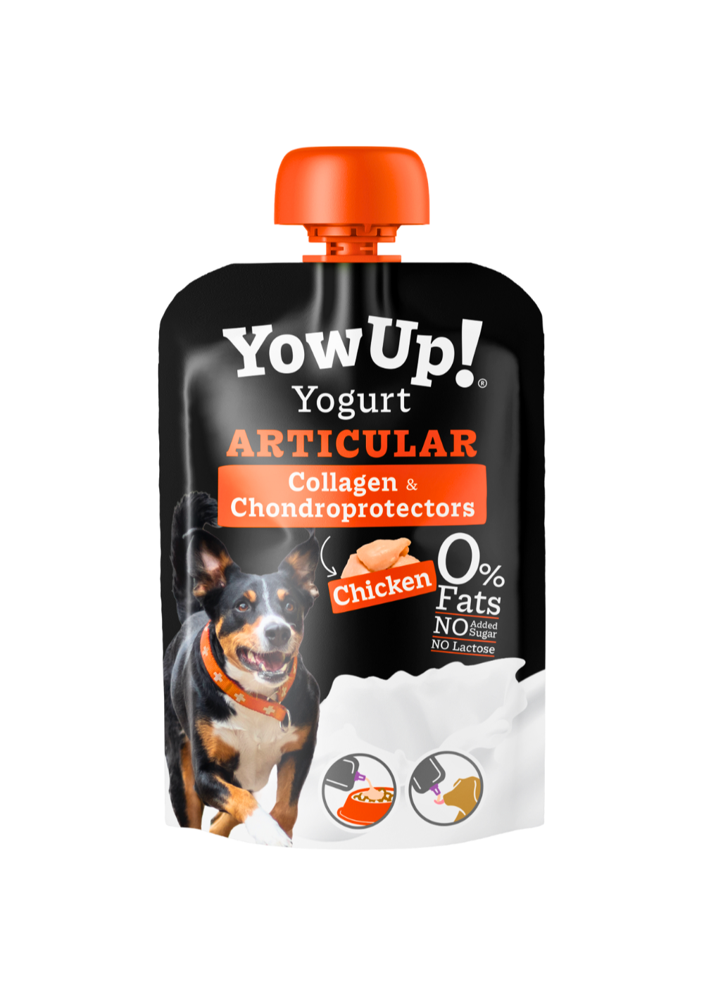 YOW UP Yogurt Chicken. Articulate With Collagen & chondroitine 115g